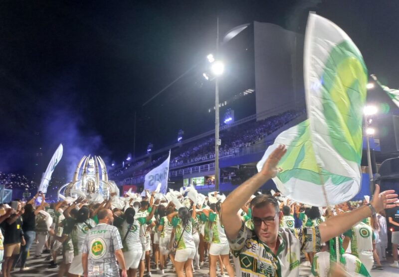 A IMPERATRIZ FOI A SEGUNDA A ENSAIAR