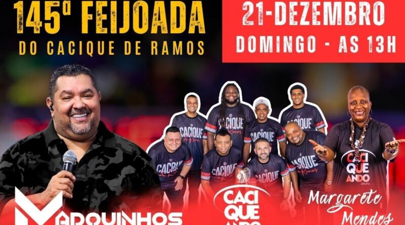 Última Feijoada do Cacique de Ramos em 2025 acontece no dia 21