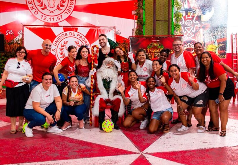 Unidos de Padre Miguel promove ação de Natal para crianças na Vila Vintém