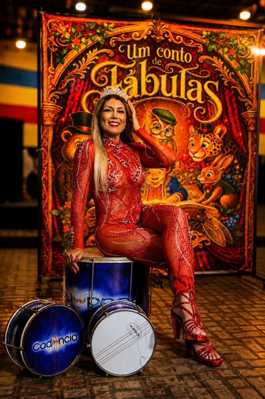 Coração batendo forte: Claudia Rodrigues é a nova rainha da Alegria do Vilar!