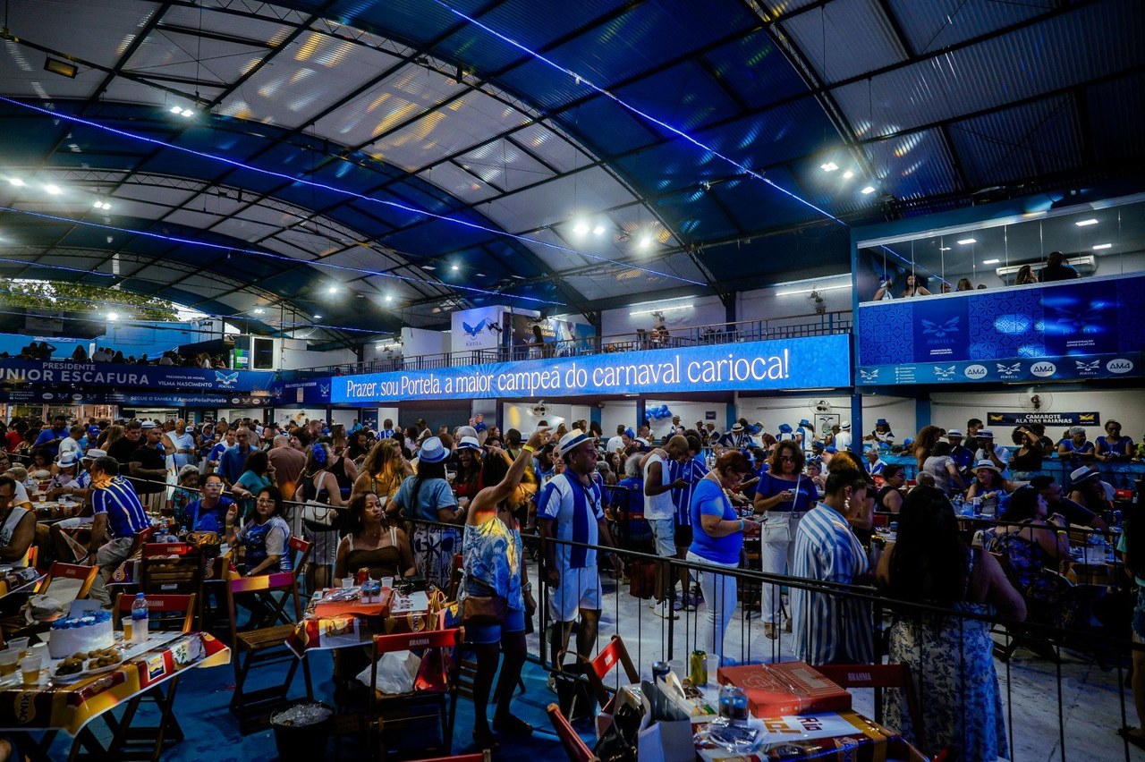 Portela define 12 sambas para próxima etapa da disputa para o Carnaval 2027
