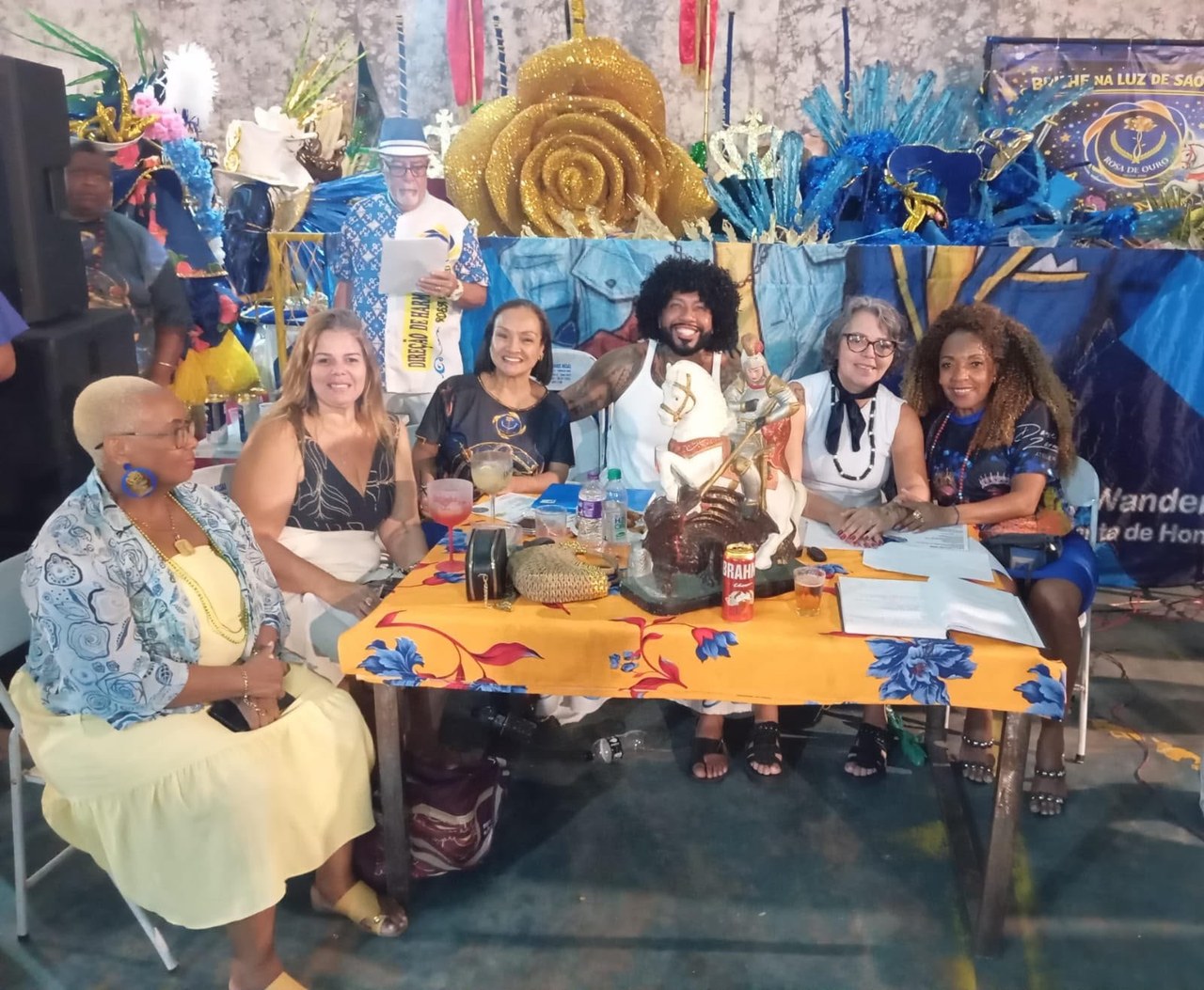 Rei de bateria, Daniel Zarmanno acompanha disputa de samba da Rosa de Ouro