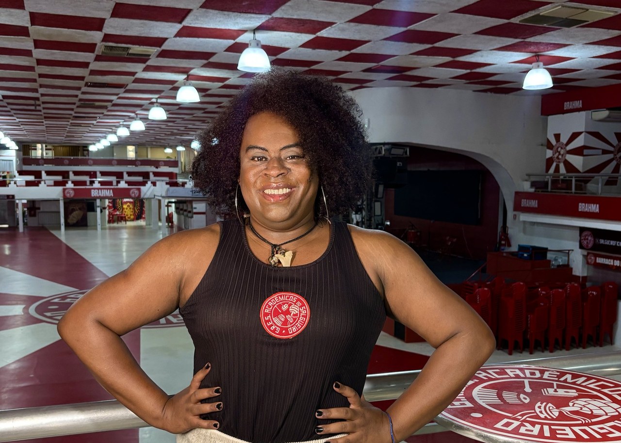 Rihanna Castro, cria do Salgueiro, é a nova coreógrafa da primeira ala 100% feminina