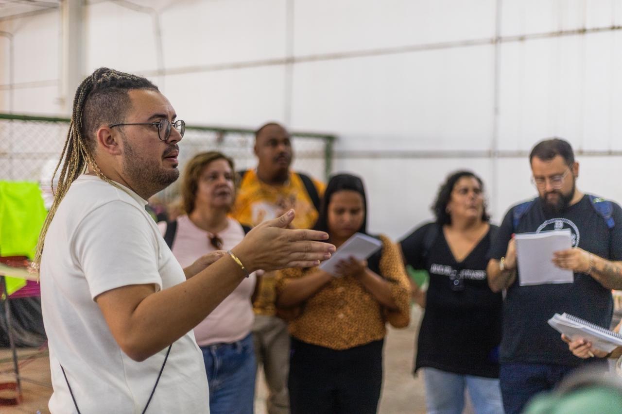 Mocidade abre os bastidores para uma aula de sustentabilidade no Carnaval