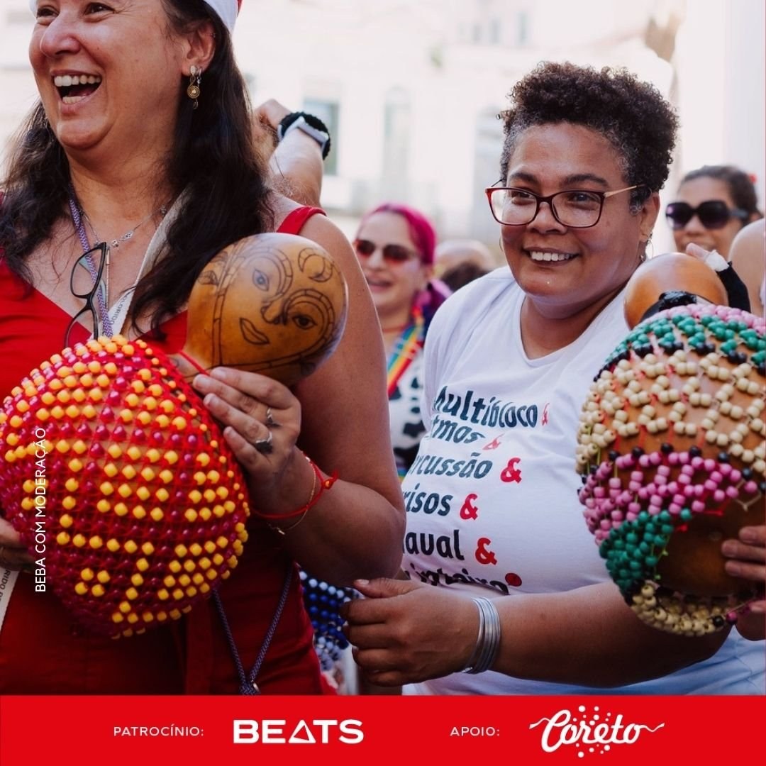 O poder delas: xequerê vira febre entre mulheres na percussão do Carnaval