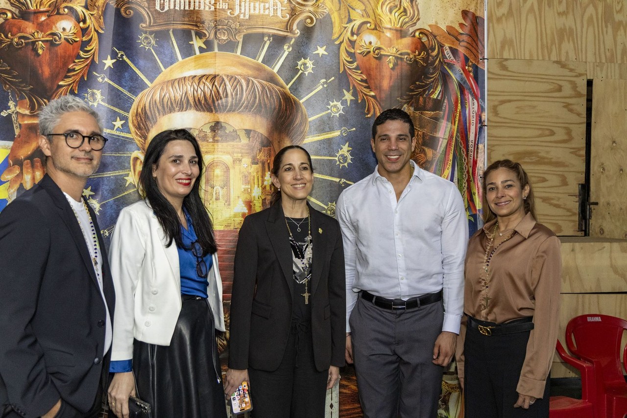 Unidos da Tijuca abre portas para o mundo com visita da Ministra de Cultura do Panamá