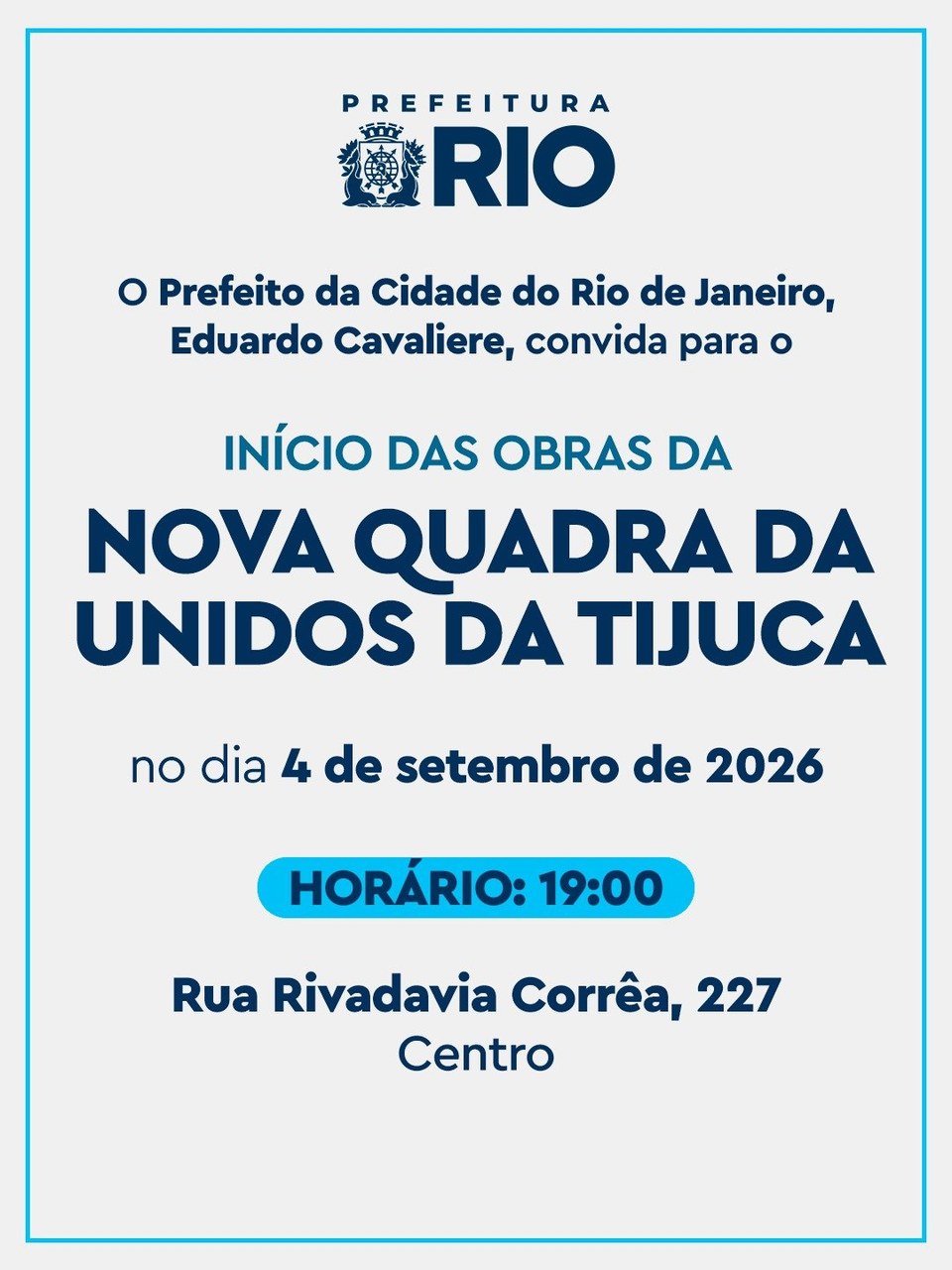 Unidos da Tijuca ganha quadra nova e aposta em Santo Antônio para 2027